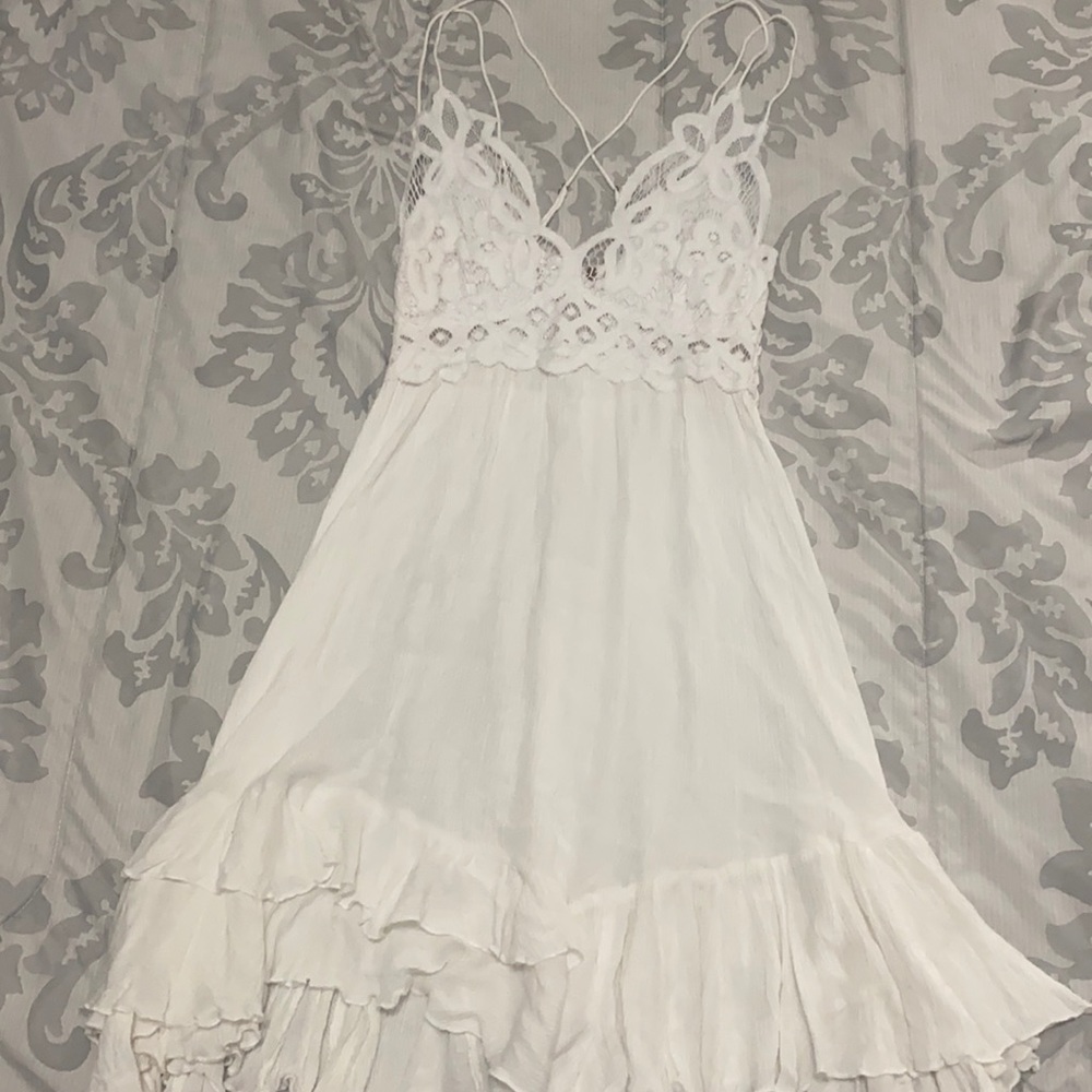 Free People Adella Slip Dress